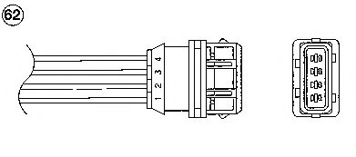 NGK 1948 Lambda Sensor